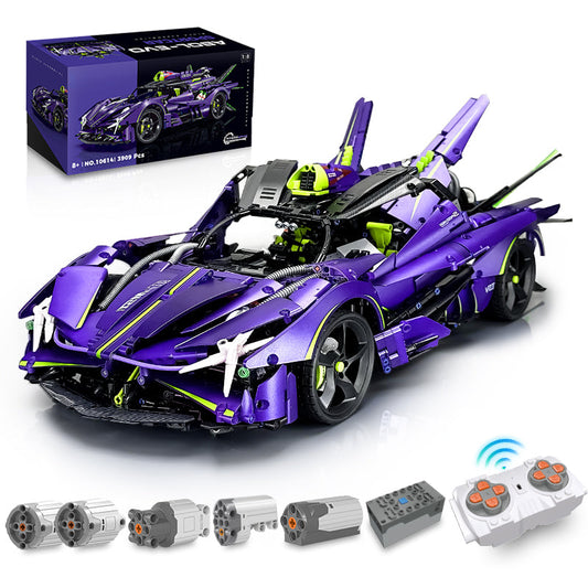 1: 8  Explosive Armor Apollo Building Sets with Remote Control, Tail Propeller Can Rotate and Emit Light, Electric Door (3909Pcs)