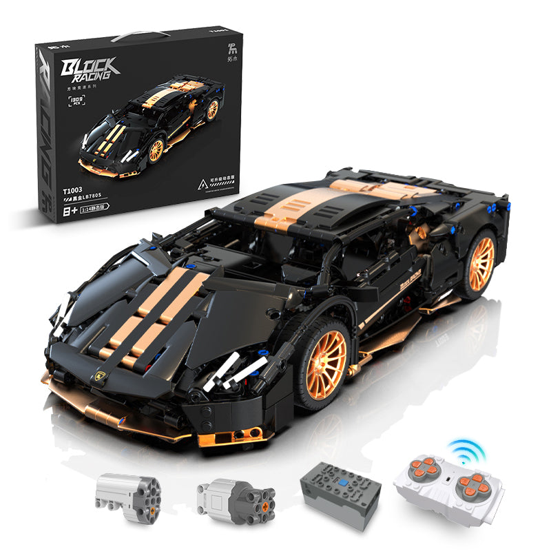 1:14 Lamborghini P1 Sports Car Building Sets, Collectable Model for Boys Men Teens (1309 Pcs)